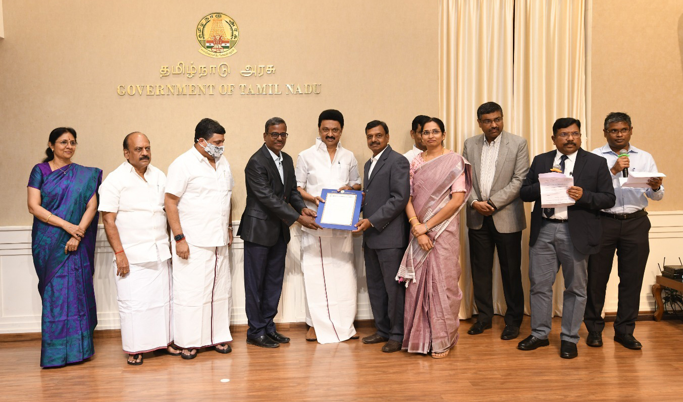 Sanction letter awarding ceremony